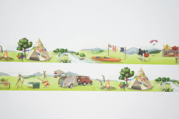 Round Top Yano Outdoor/Camping Washi Trip