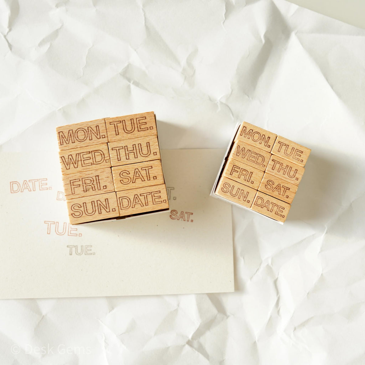 Kurukynki Original Stamp set - Days and Date 