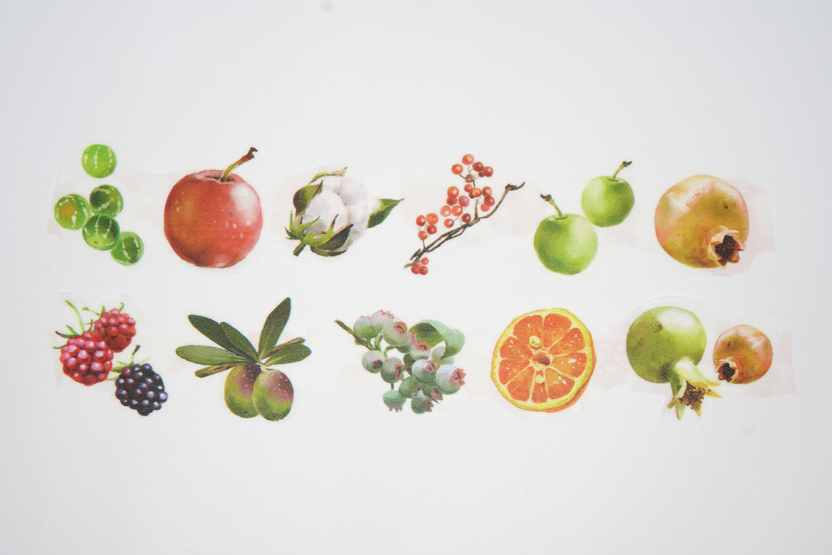 Round Top Yano Fruits Washi Tape