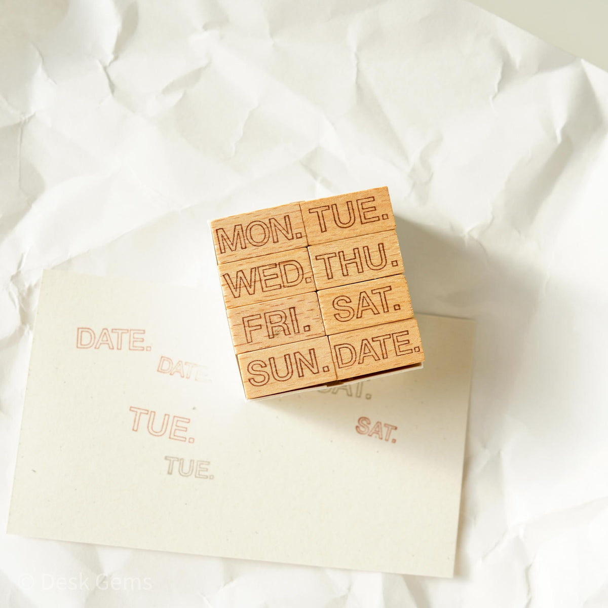 Kurukynki Original Stamp set - Days and Date 