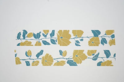Round Top Mirikulo:rer Yellow Flower Washi Tape