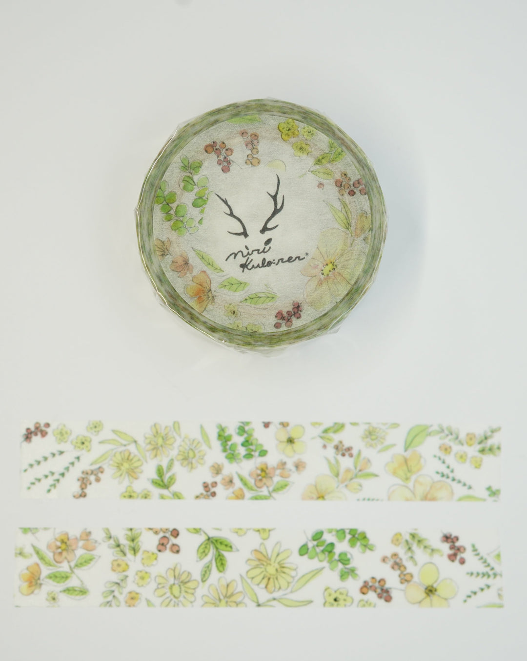 Round Top Mirikulo:rer Small Flower Washi Tape