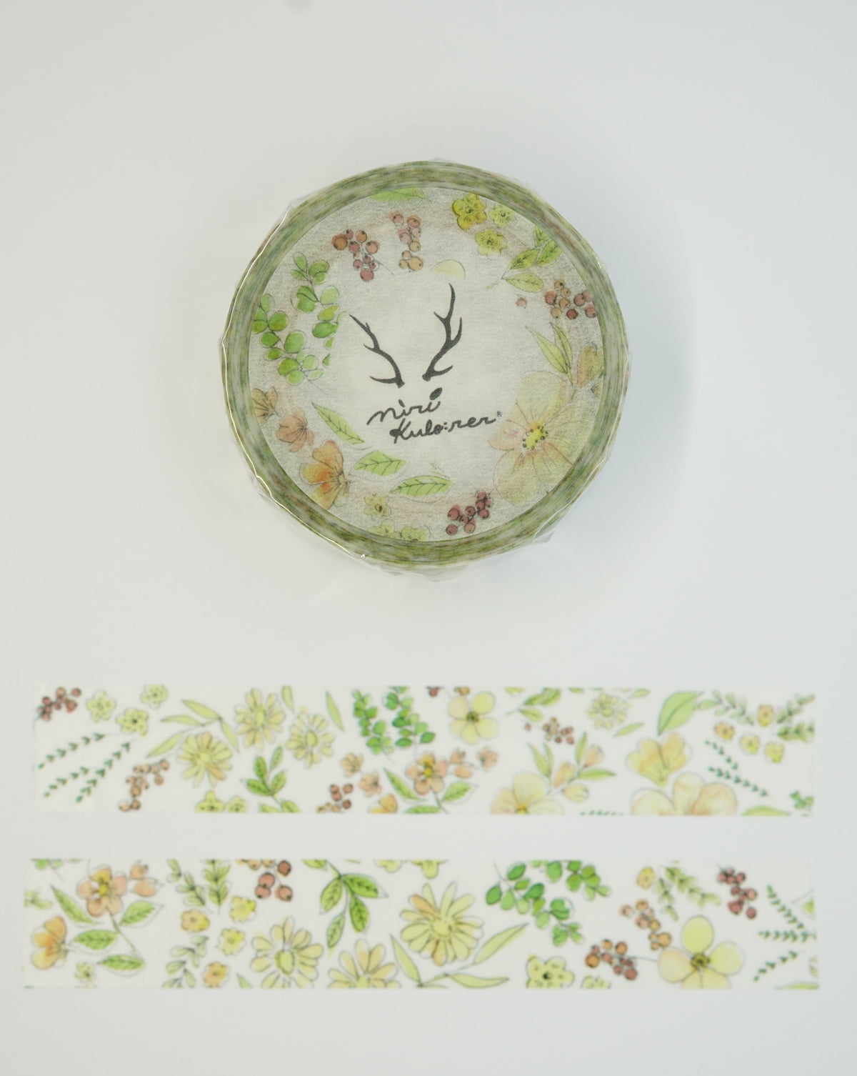 Round Top Mirikulo:rer Small Flower Washi Tape