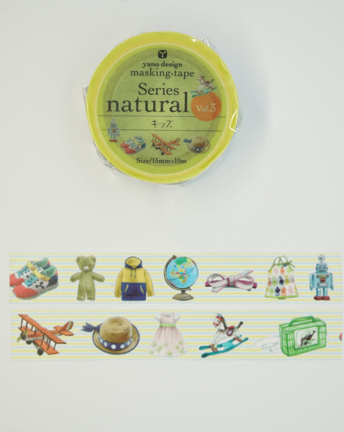 Round Top Yano Kids Washi Tape