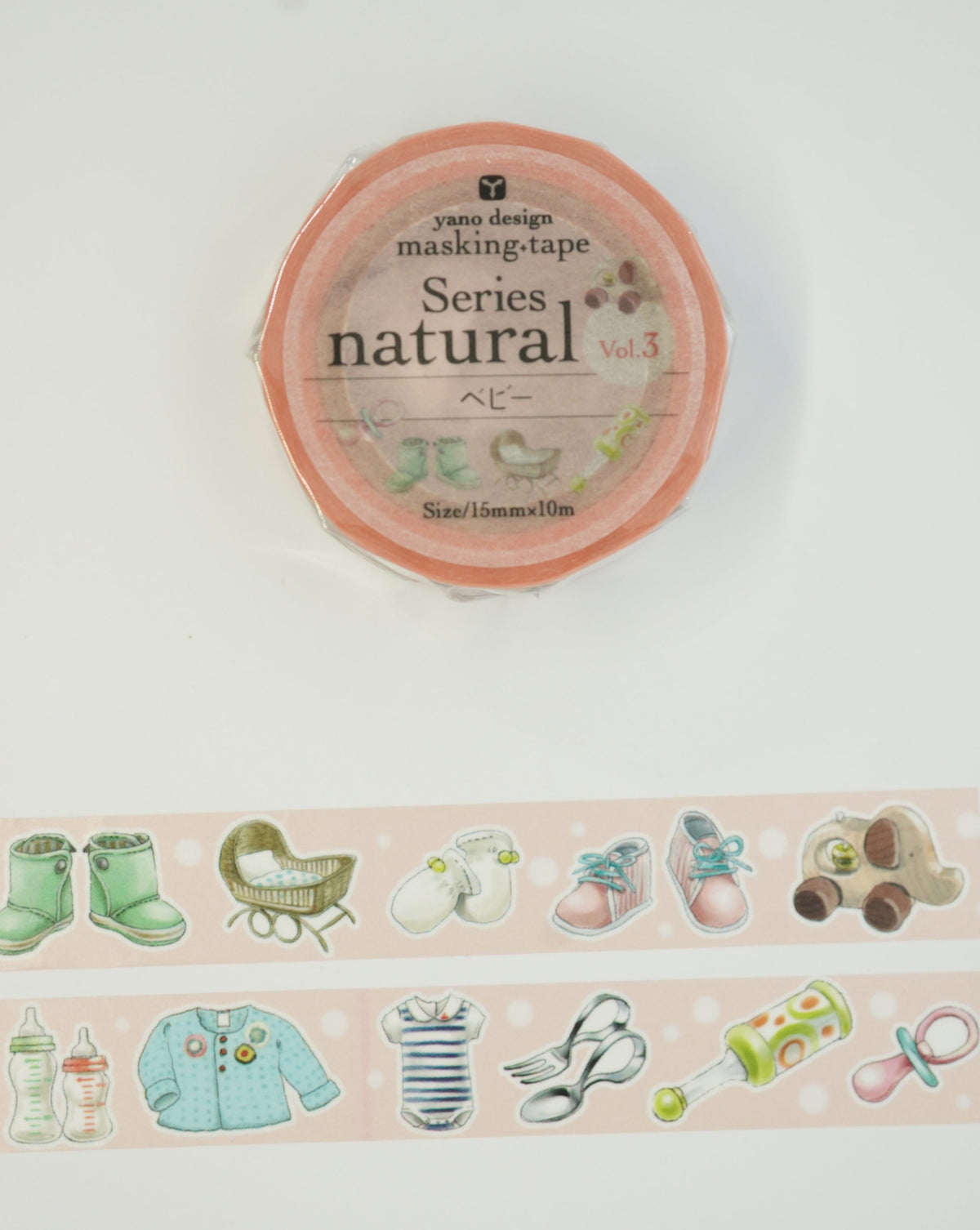 Round Top Yano Baby Washi Tape
