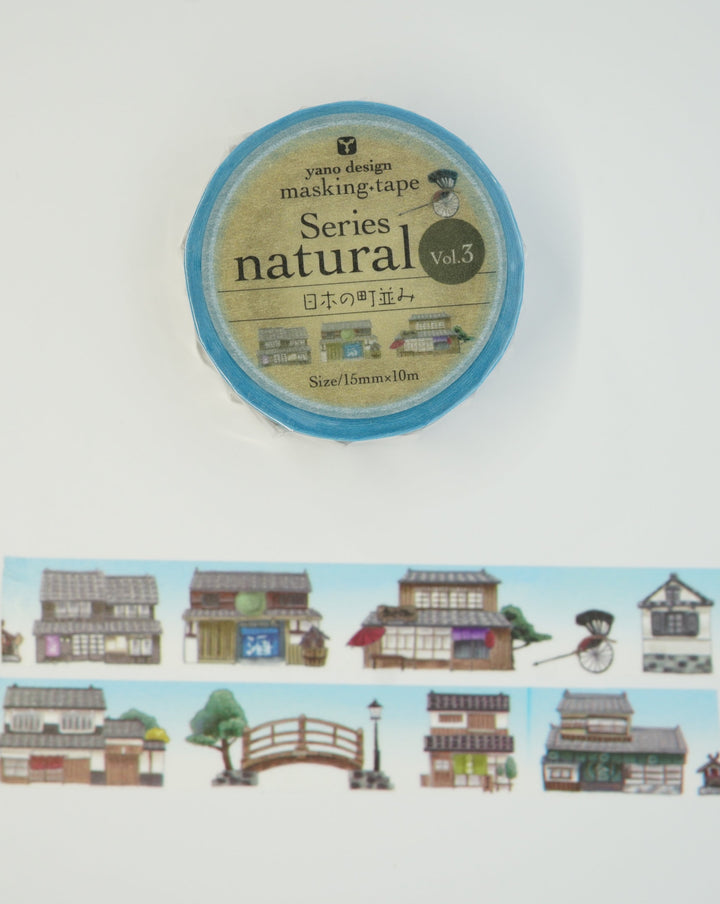 Round Top Yano Japanese Houses Washi Tape