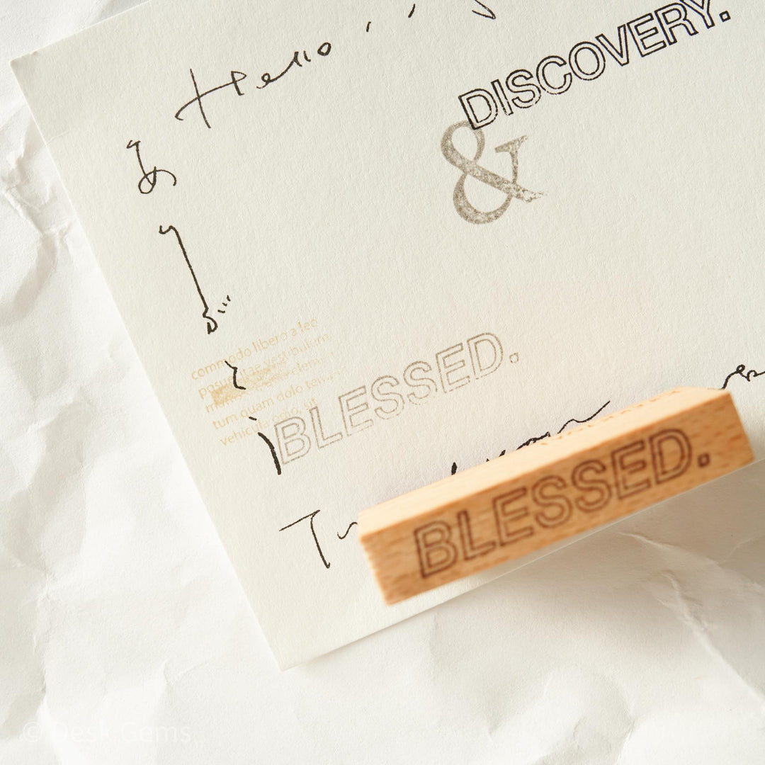 Kurukynki Original Stamp - Days Long - Blessed