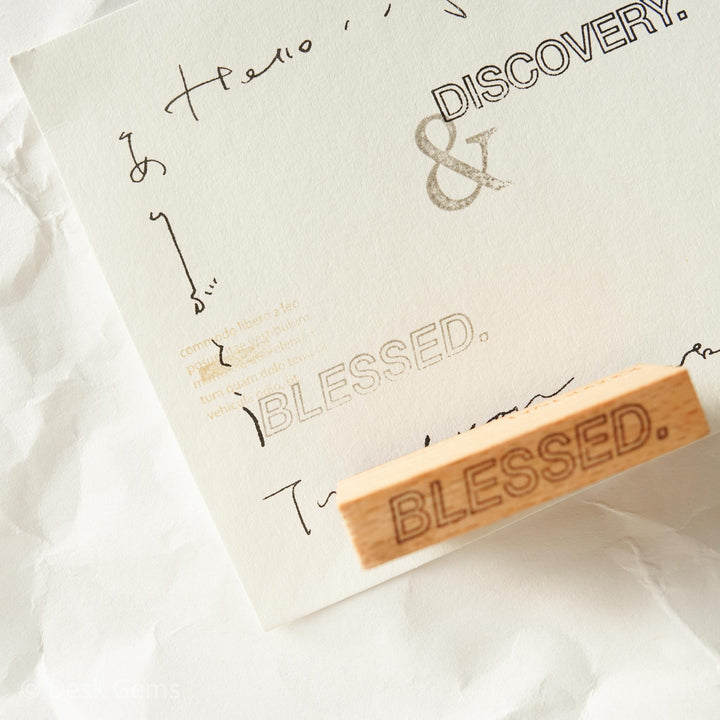 Kurukynki Original Stamp - Days Long - Blessed