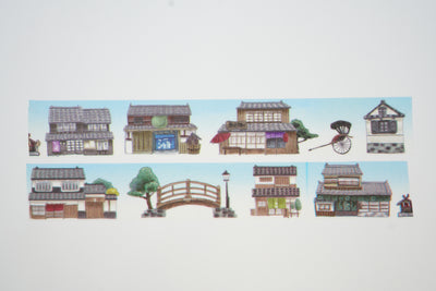 Round Top Yano Japanese Houses Washi Tape