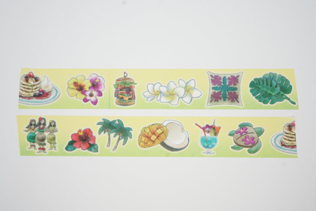 Round Top Yano Hawaii Washi Tape