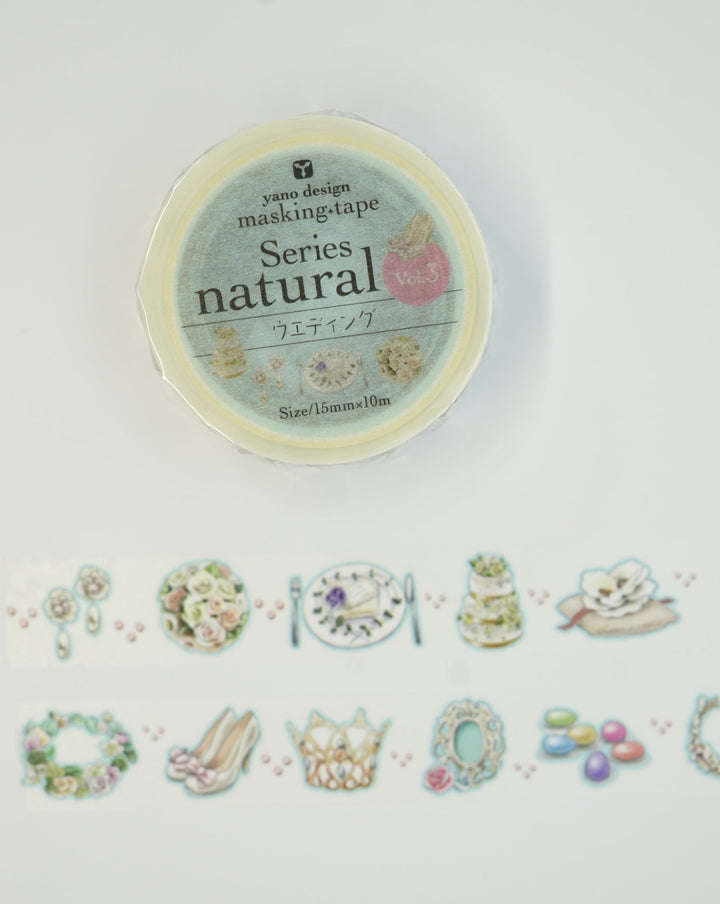 Round Top Yano Wedding Washi Tape