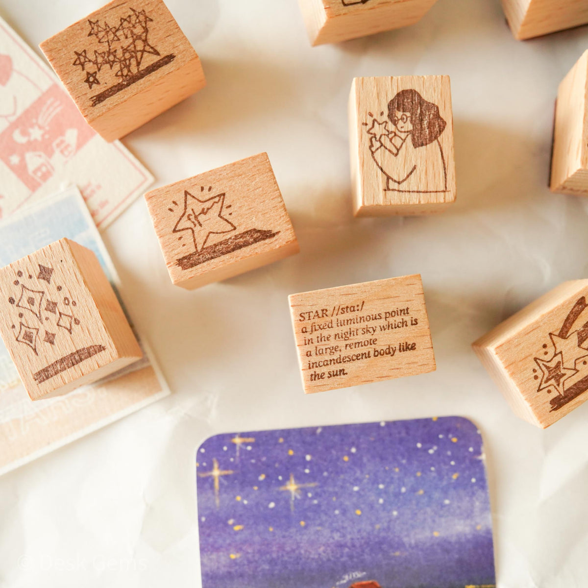 Kurukynki Beautiful Moment Stamp set - Stars 