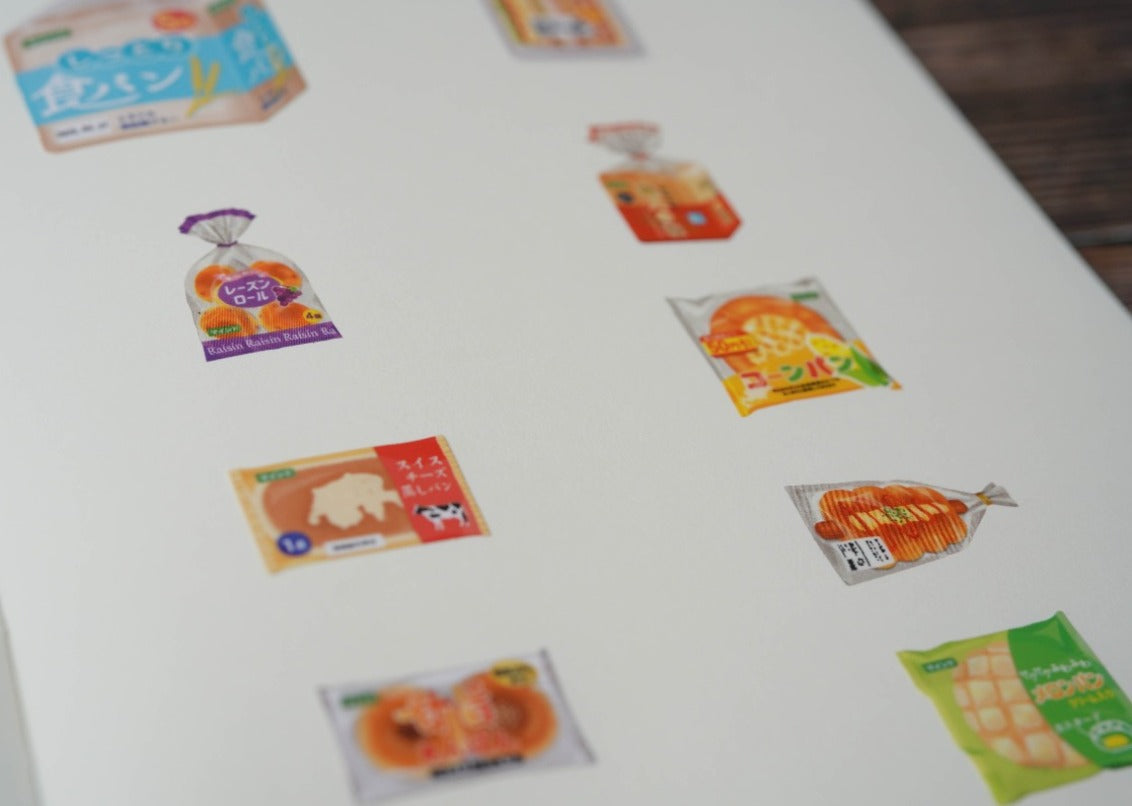 Mind Wave Supermarket Series Stickers - Bread (Spread)