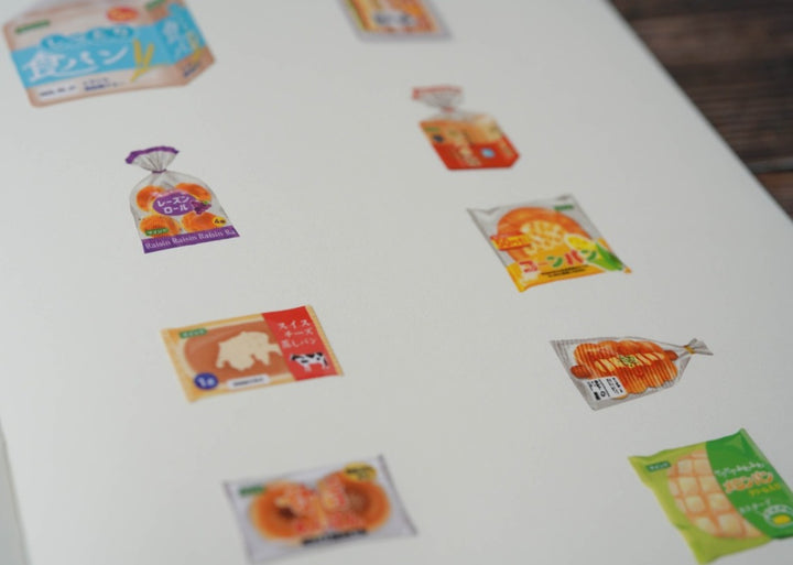 Mind Wave Supermarket Series Stickers - Bread (Spread)