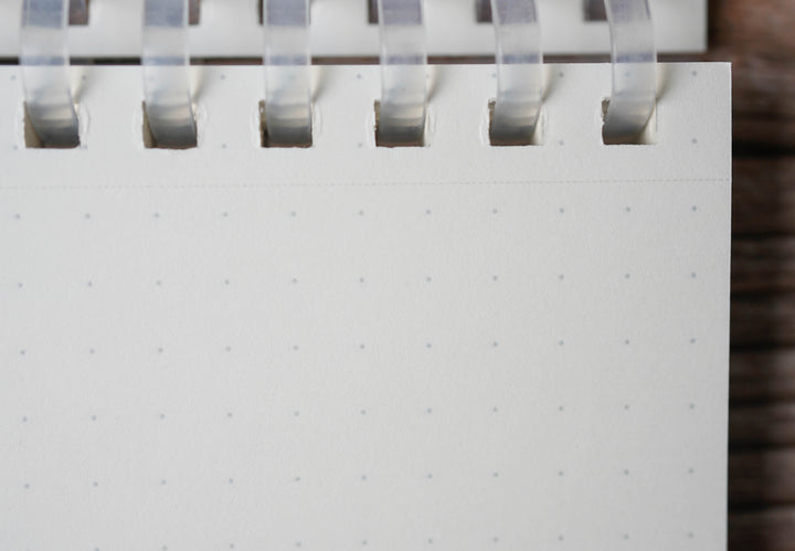 Kokuyo Softring Notebook Dotted - A5 Translucent