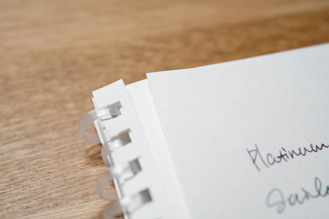 Kokuyo Softring Notebook Dotted - A5 Translucent