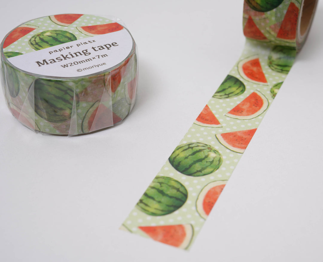 Papier Platz Moriyue Washi Tape - Watermelons