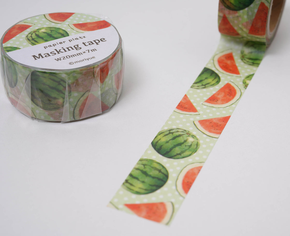 Papier Platz Moriyue Washi Tape - Watermelons
