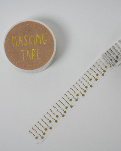 World Craft Glitter Masking Tape - Twinkle Star