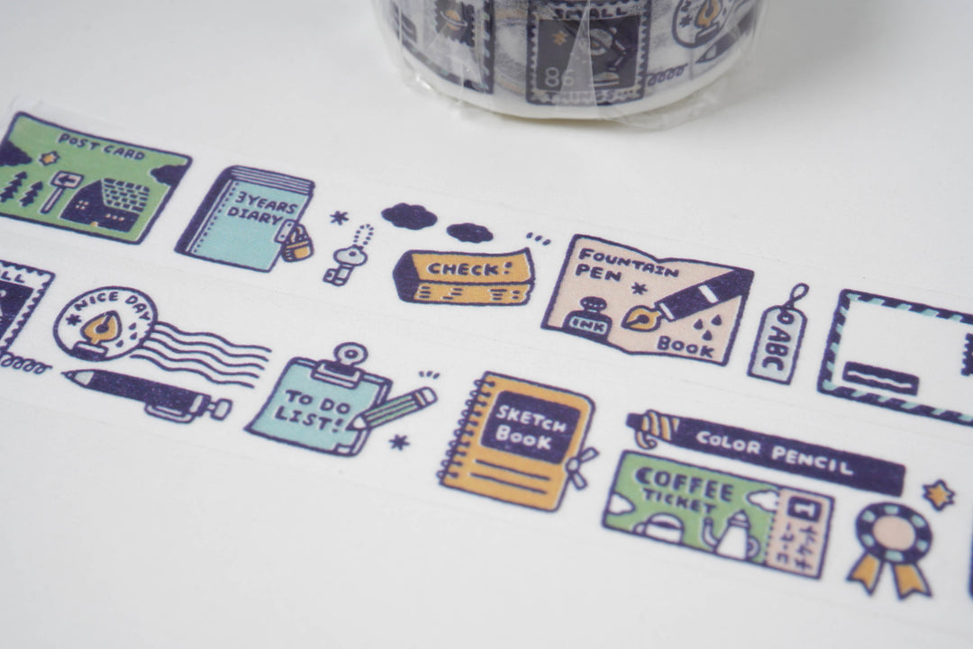 Papier Platz Eric Small Things Washi Tape - Stationeries