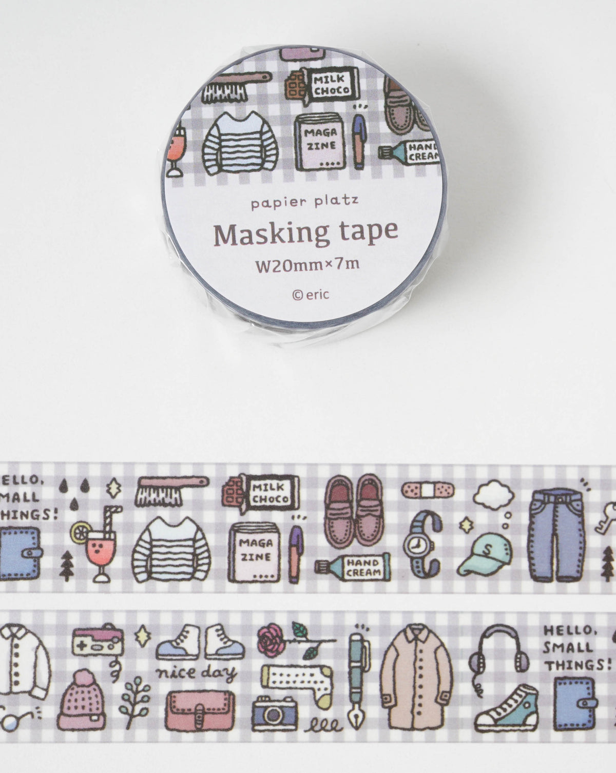 Papier Platz Eric Small Things Washi Tape - Favorite Things