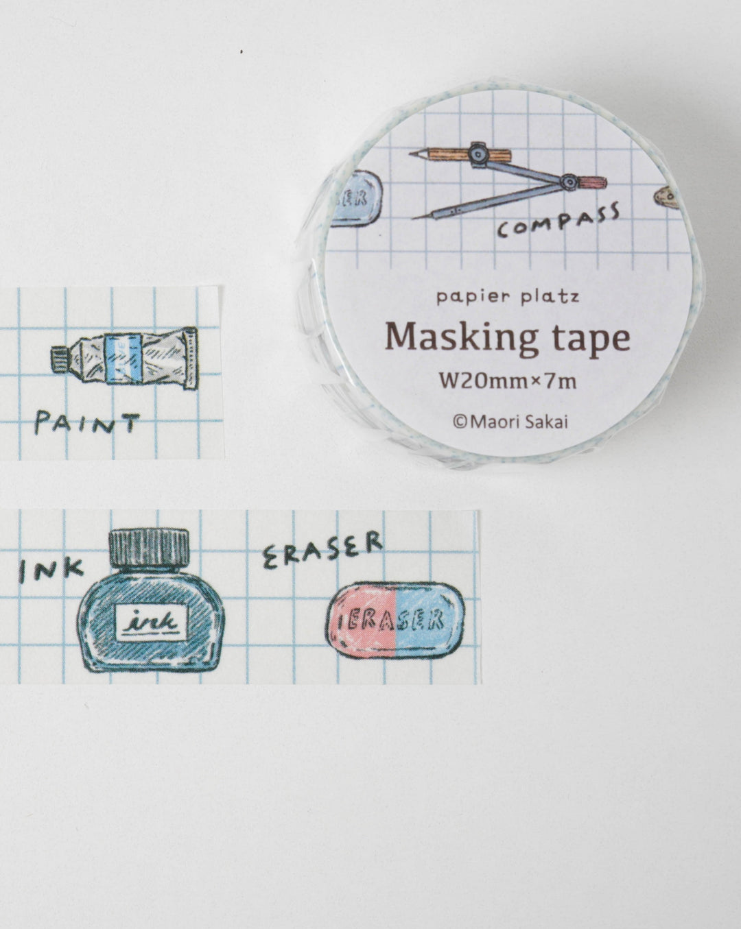 Papier Platz Maori Sakai Washi Tape - Stationeries
