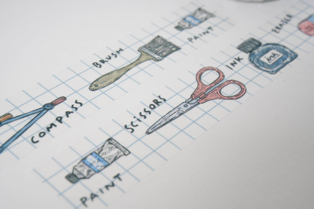 Papier Platz Maori Sakai Washi Tape - Stationeries
