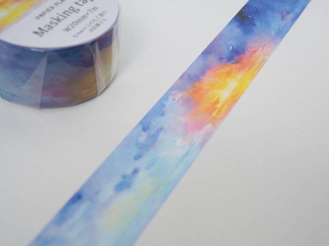 Papier Platz AWA Washi Tape - Panorama Sky