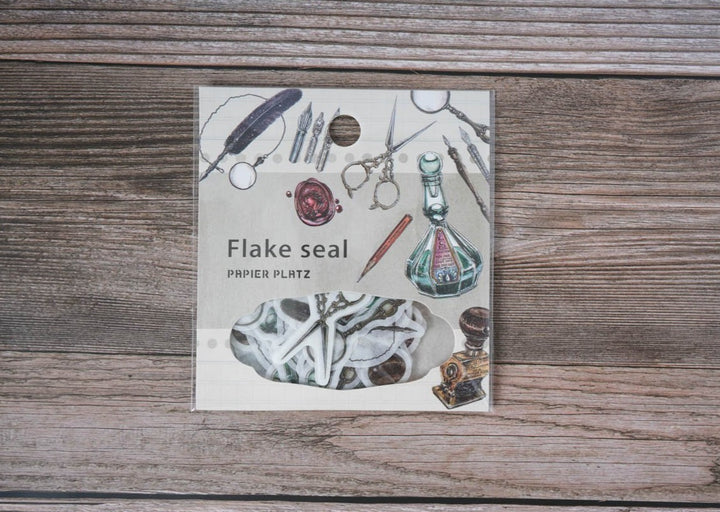 Papier Platz Lin Chia Ning Flake Seal - Antique Stationery