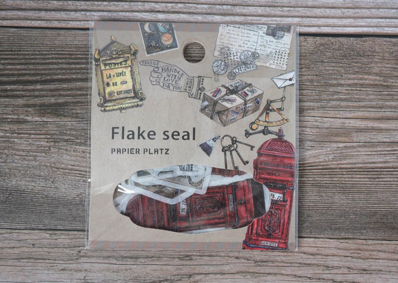 Papier Platz Lin Chia Ning Flake Seal - Post Marks 