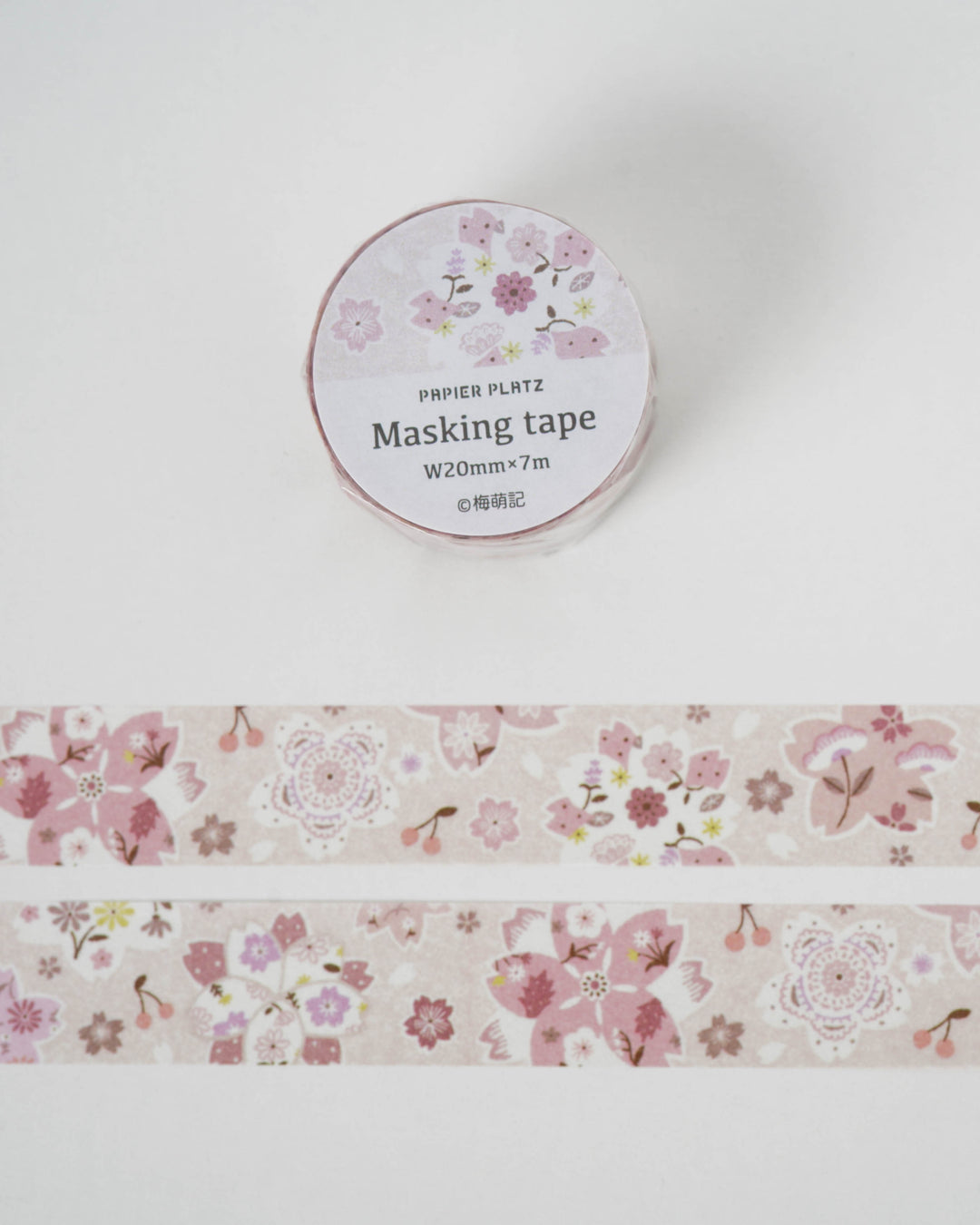 Papier Platz Umemo Egi. Washi Tape - Sakura