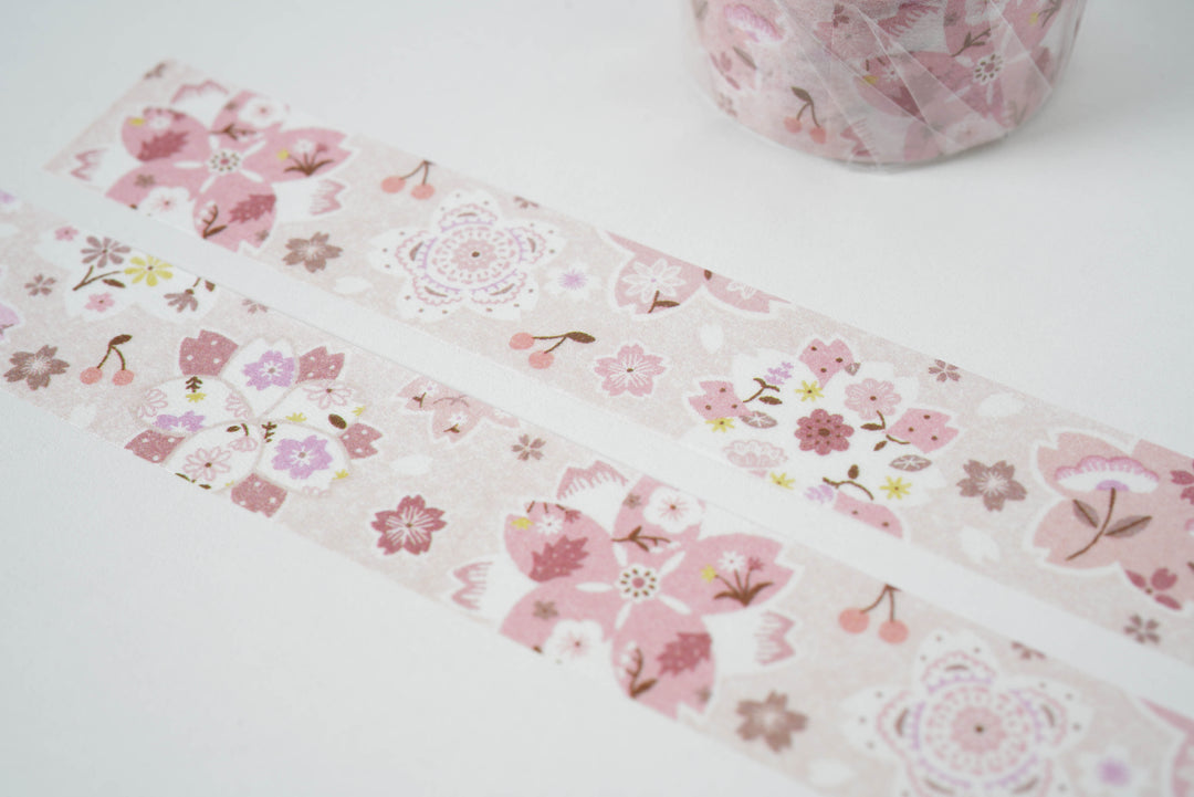 Papier Platz Umemo Egi. Washi Tape - Sakura