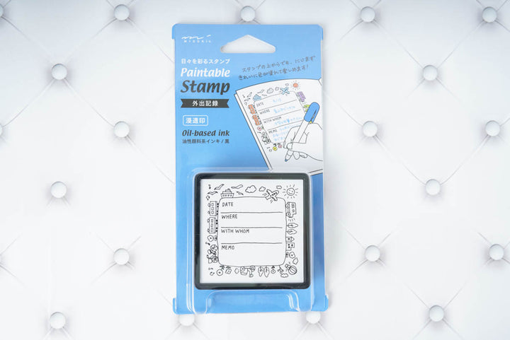 Midori Paintable Stamp - Oil-based Ink