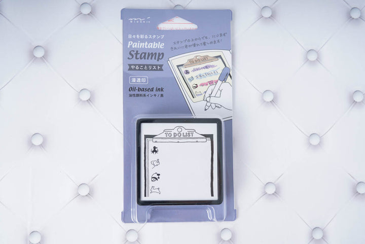 Midori Paintable Stamp - Oil-based Ink