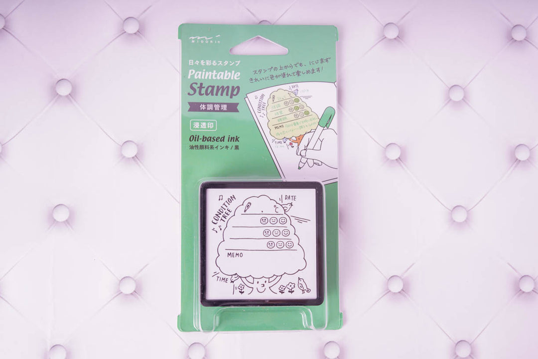 Midori Paintable Stamp - Oil-based Ink