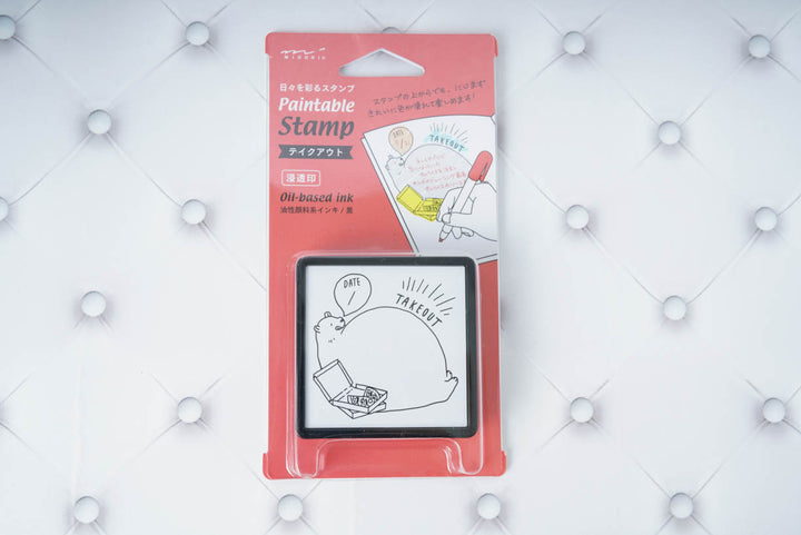 Midori Paintable Stamp - Oil-based Ink