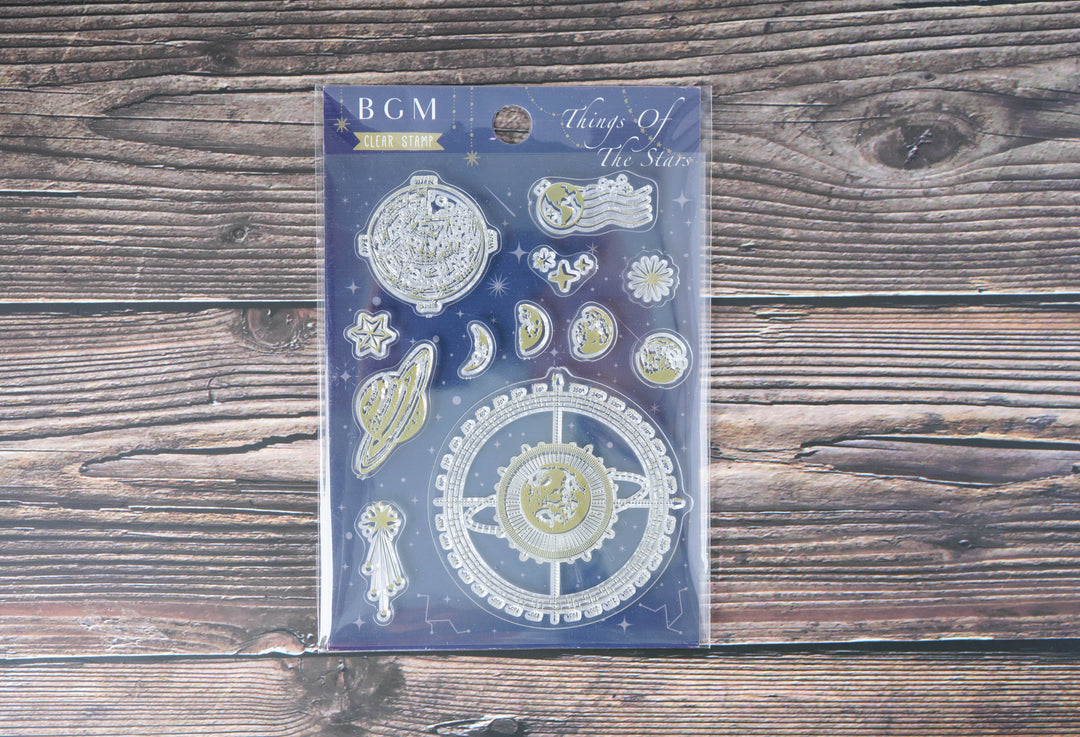 BGM Clear Stamp - Stars