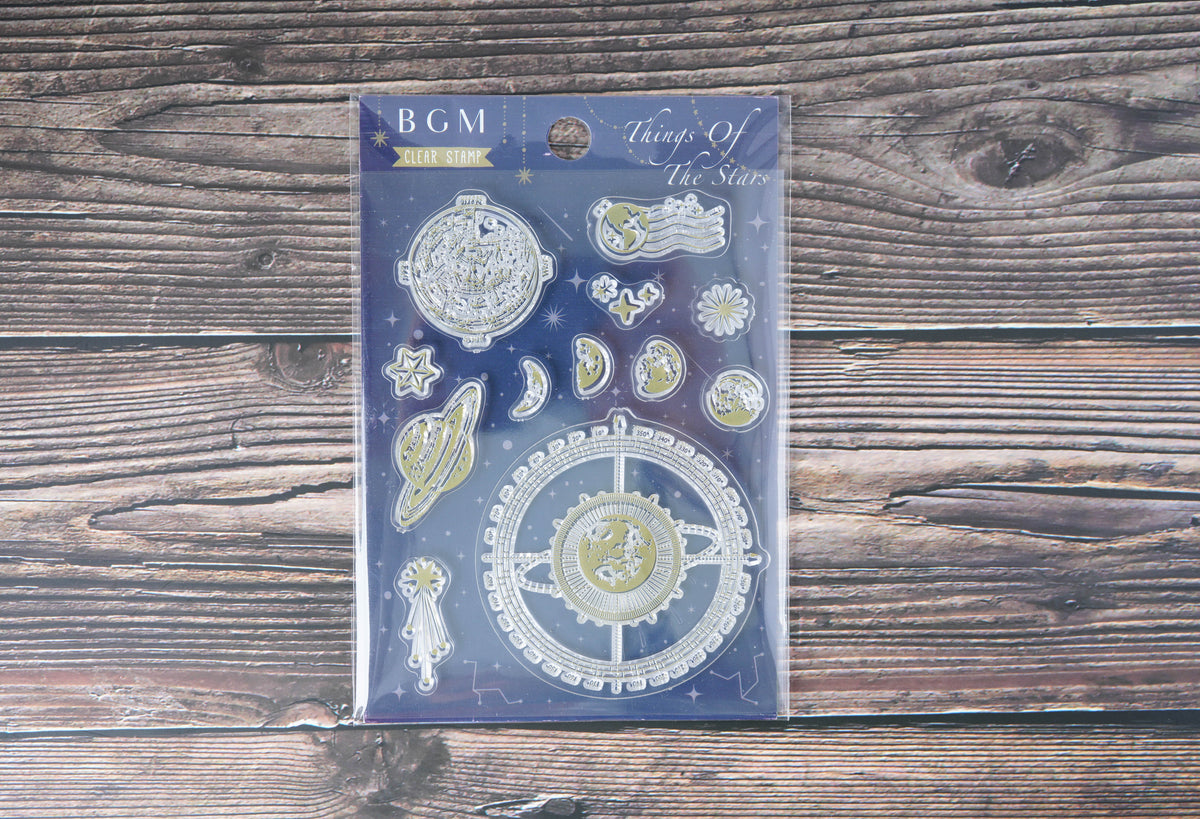 BGM Clear Stamp - Stars
