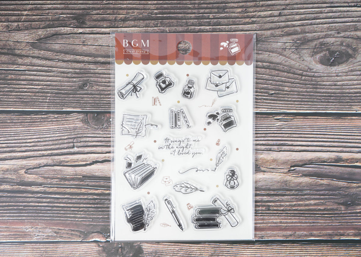 BGM Clear Stamp - Letters