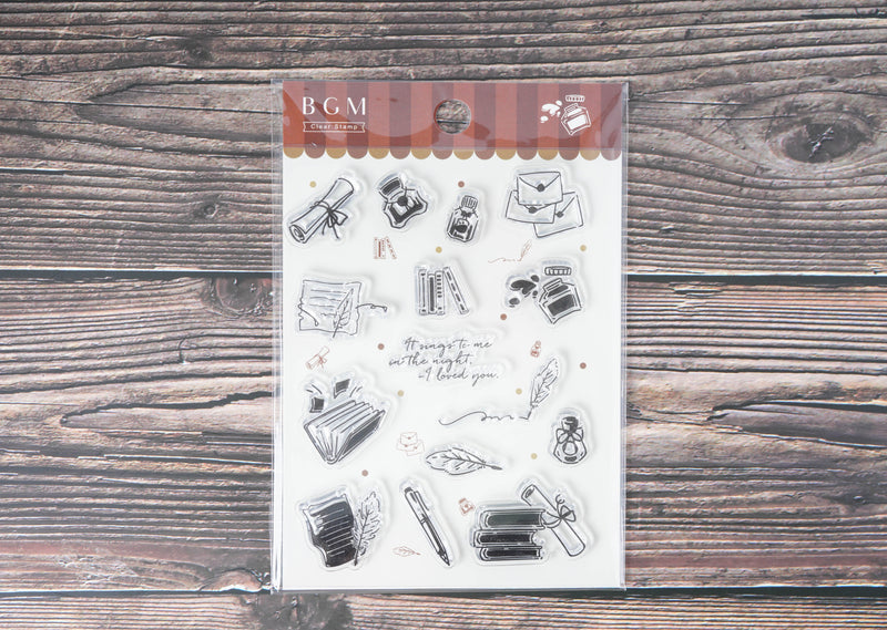 BGM Clear Stamp - Letters