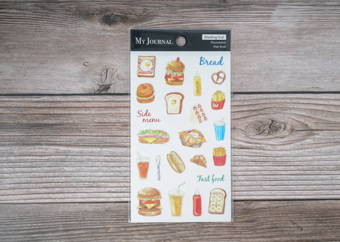Pine Book My Journal Stickers - Bread