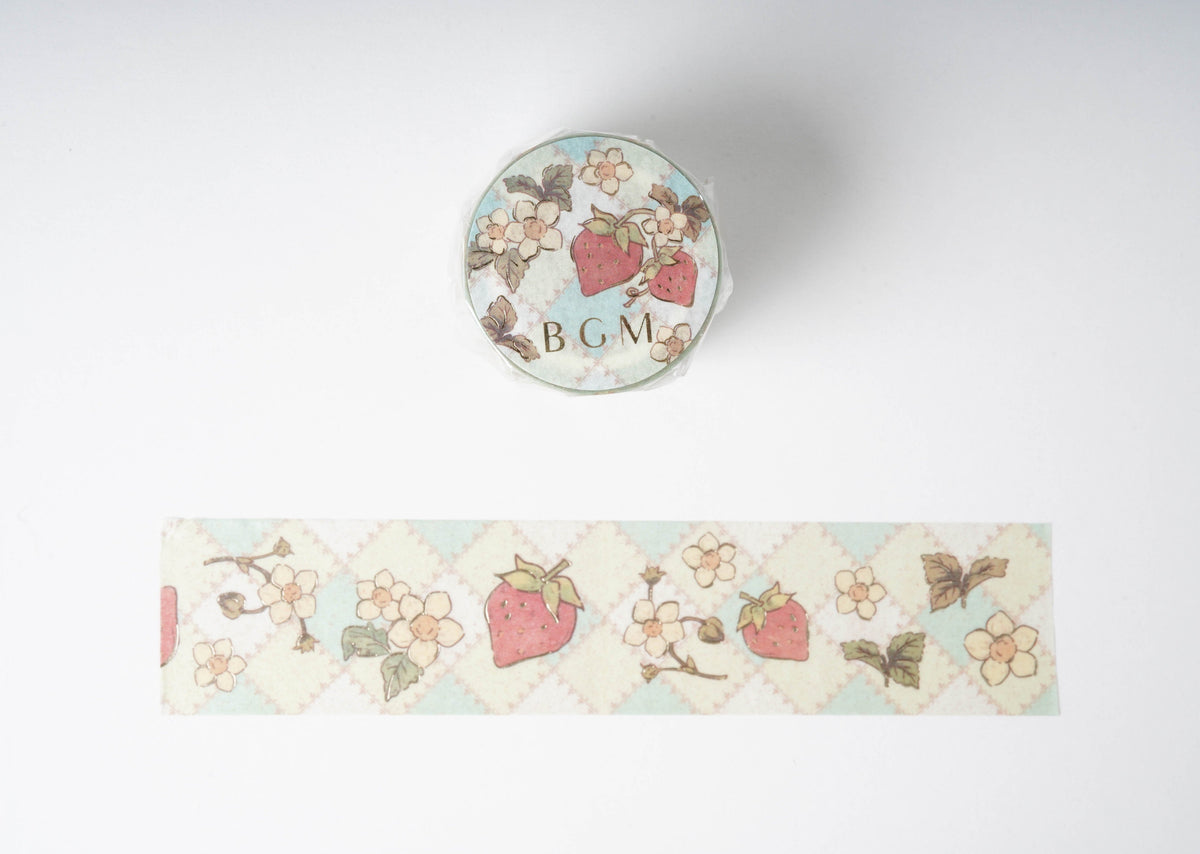 BGM Washi Tapes - Strawberries