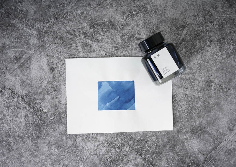 Kyo No Oto Ink - Aonibi (Blue) Color