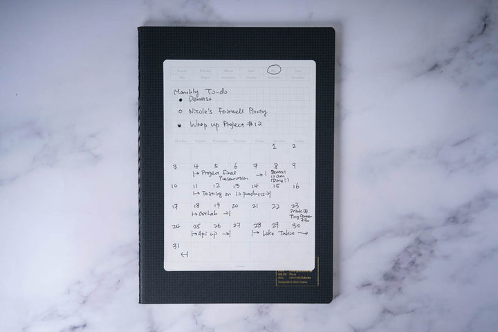 Stalogy Date-free Calendar Sticker - M