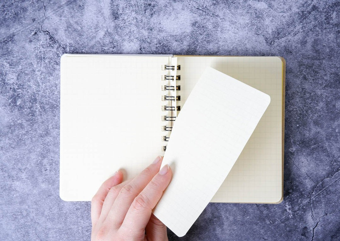 Rollbahn Notebook - Dark blue