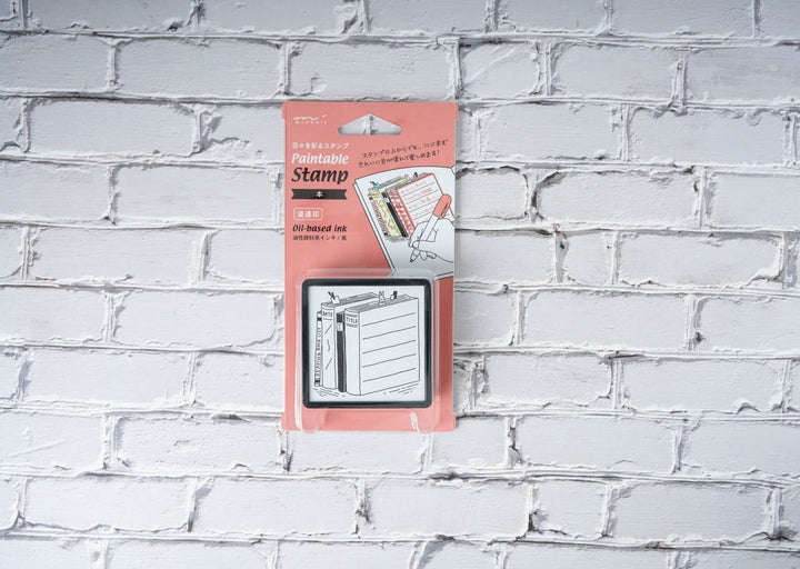 Midori Paintable Stamp - Oil-based Ink Book