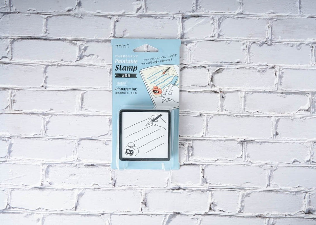 Midori Paintable Stamp - Oil-based Ink Stationery