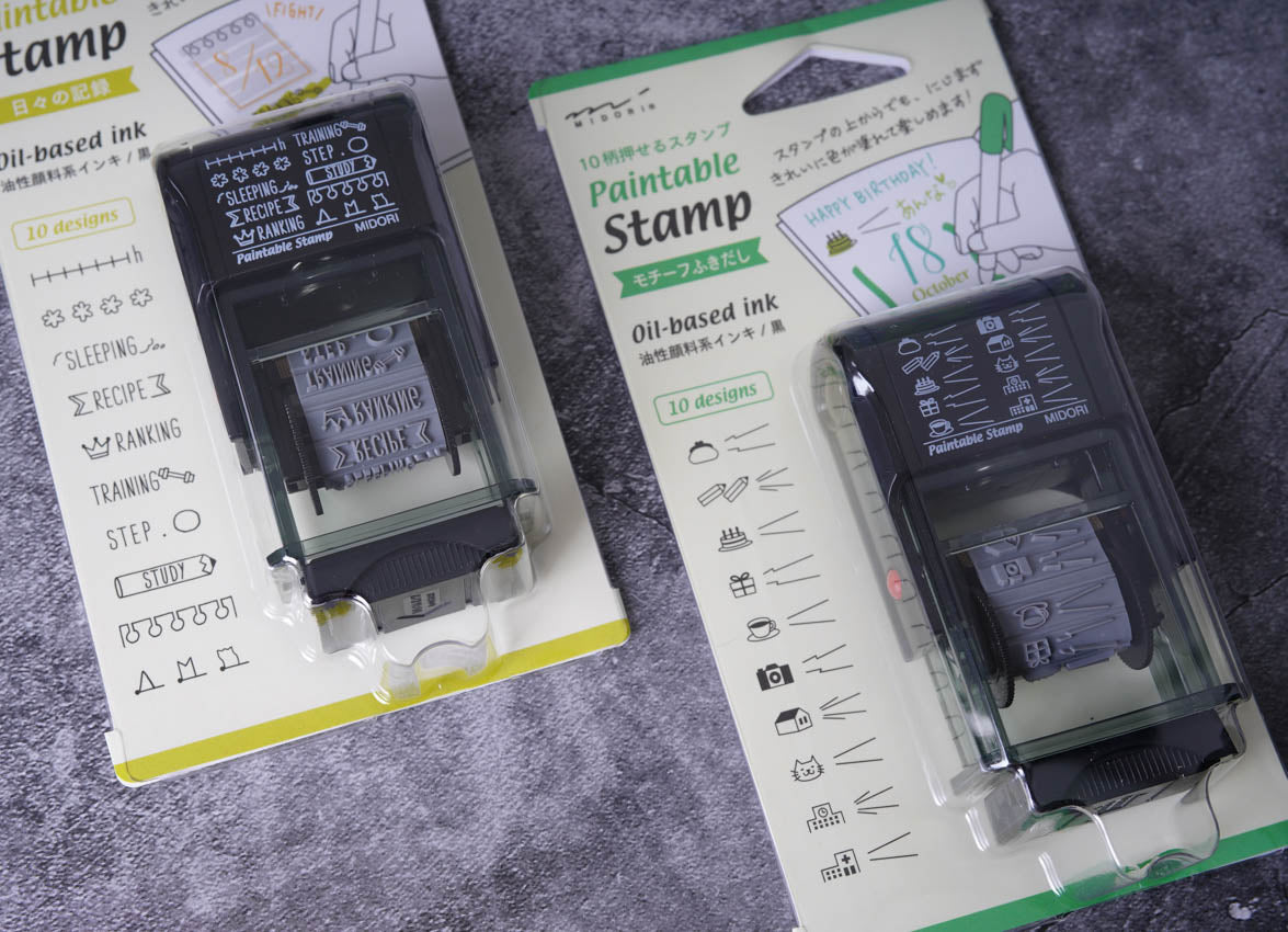 Midori Rotating Paintable Stamp (New 2022 included)