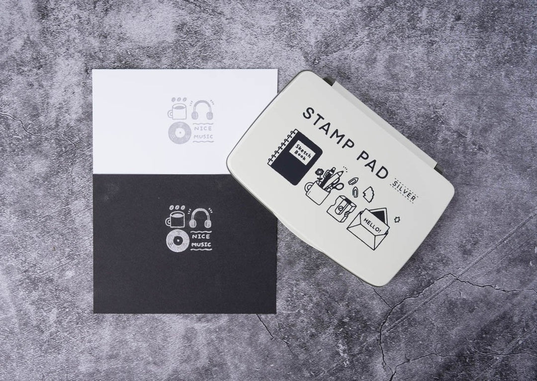 SANBY Stamp Pad Silver