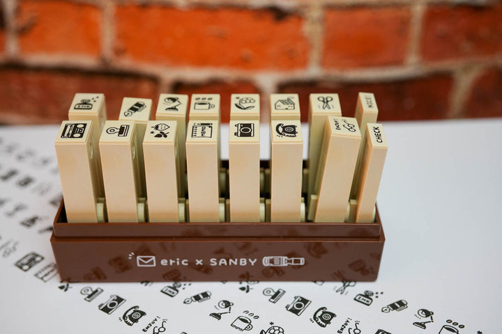 Eric Small Things x SANBY Endless Stamp Set – Desk Gems
